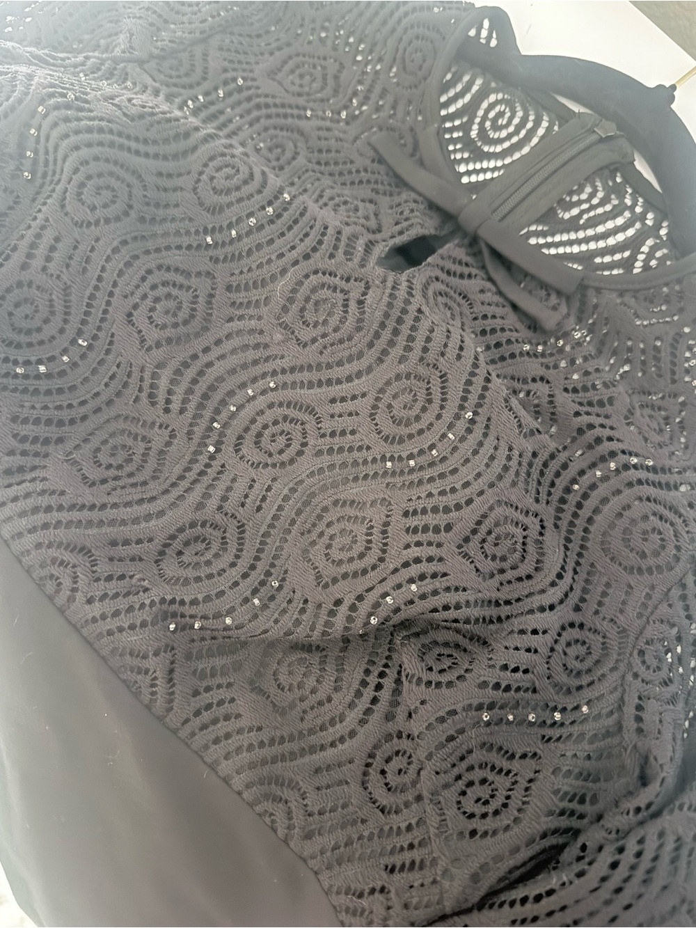Crocheted lace Dress